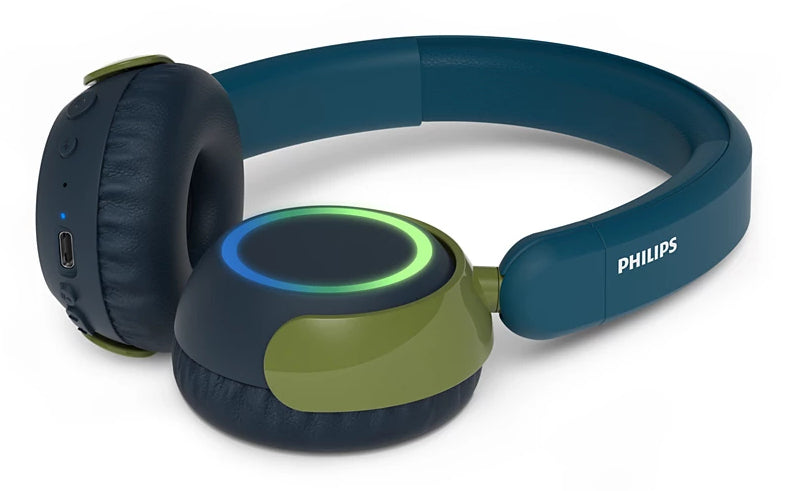 Philips 4000 series TAK4200CT/00 Kopfhörer & Headset Kabellos Kopfband Anrufe/Musik Bluetooth Blau, Grün
