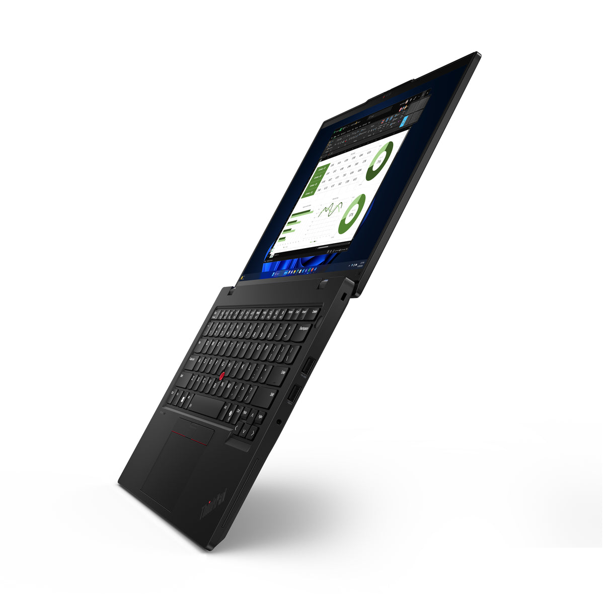 Lenovo ThinkPad L14 Gen 5 (Intel) Intel Core Ultra 5 125U Laptop 35,6 cm (14") WUXGA 16 GB DDR5-SDRAM 256 GB SSD Wi-Fi 6E (802.11ax) Windows 11 Pro Deutsch Schwarz