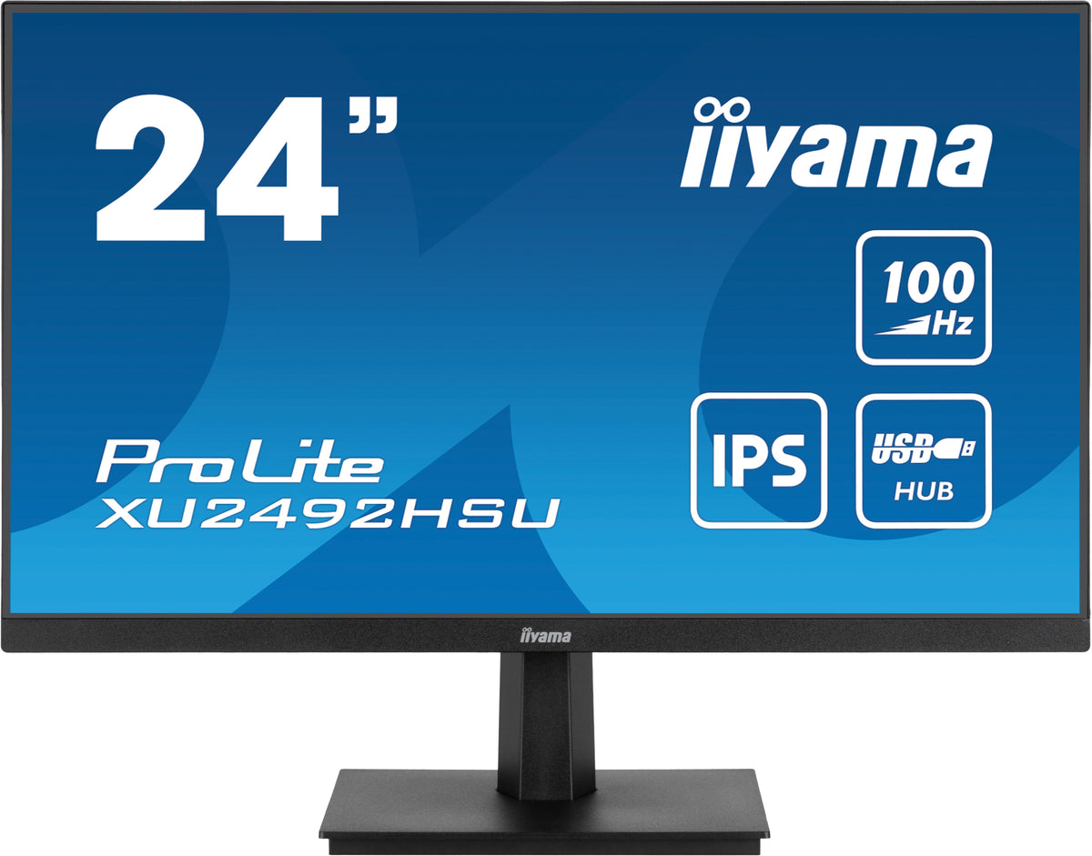 iiyama ProLite XU2492HSU-B6 Computerbildschirm 60,5 cm (23.8") 1920 x 1080 Pixel Full HD LED Schwarz
