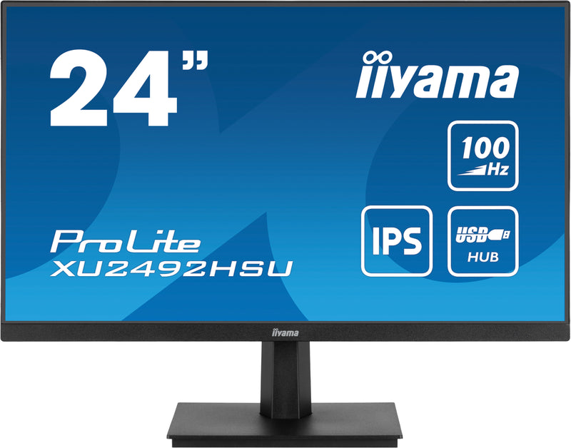 iiyama ProLite XU2492HSU-B6 Computerbildschirm 60,5 cm (23.8") 1920 x 1080 Pixel Full HD LED Schwarz