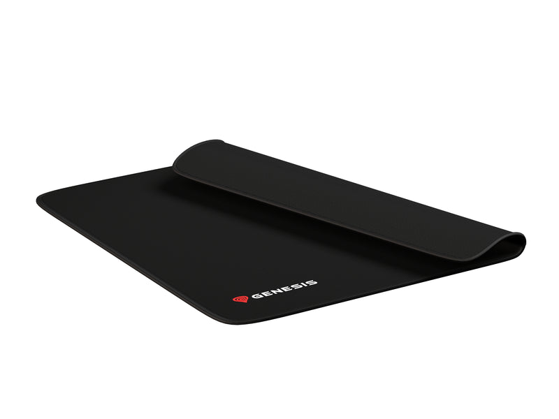 GENESIS Carbon 500 M Logo Gaming-Mauspad Schwarz