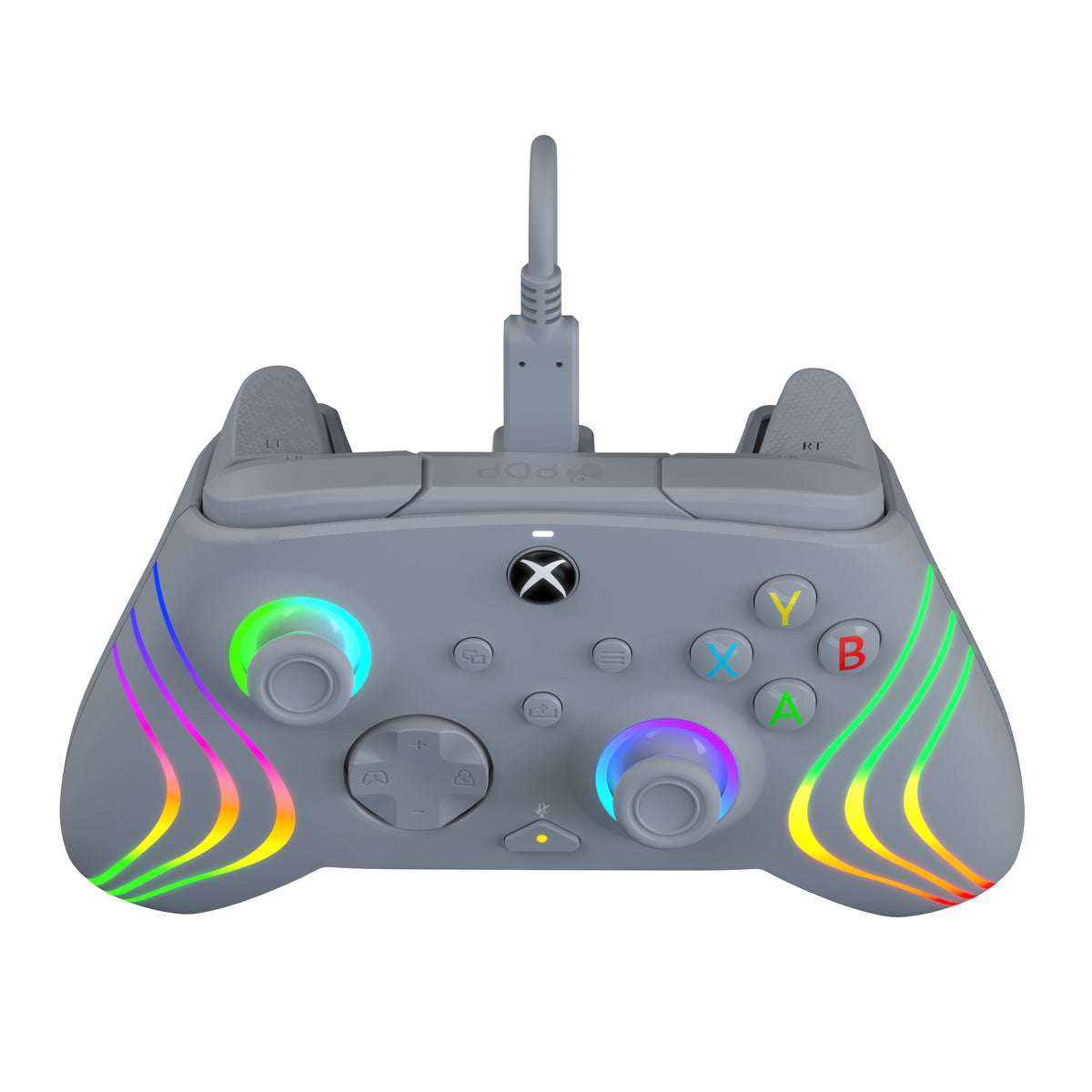 PDP Afterglow Wave Grau USB Gamepad Analog / Digital PC, Xbox One, Xbox Series S, Xbox Series X