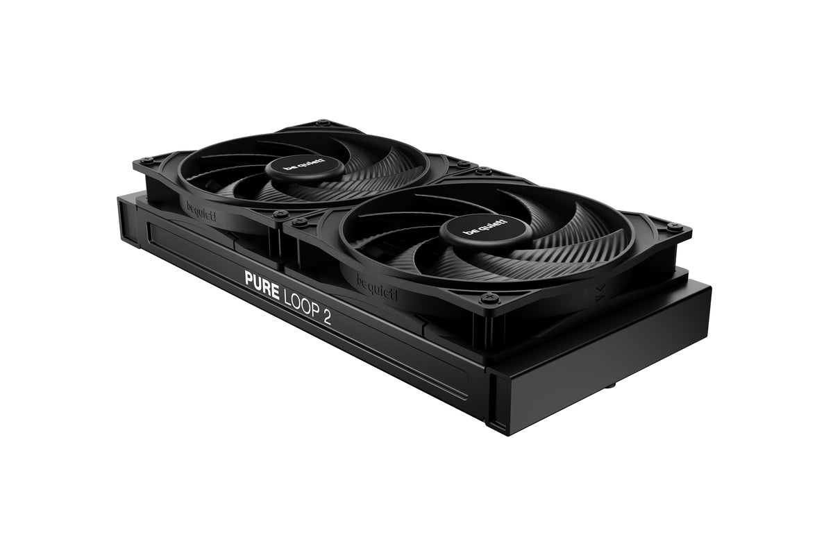 be quiet! Pure Loop 2 | 280mm Prozessor All-in-One-Flüssigkeitskühler 14 cm Schwarz 1 Stück(e)