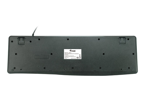 EQUIP Kabelgebundene USB Keyboard schwarz.US Layout