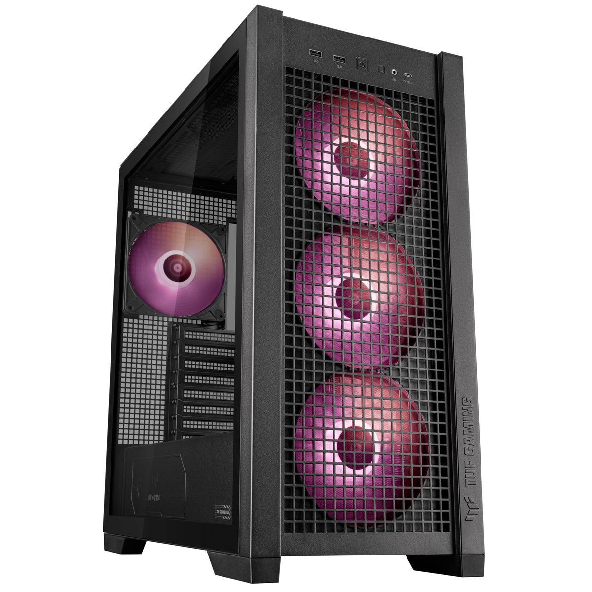 ASUS TUF Gaming GT302 ARGB Midi Tower Schwarz