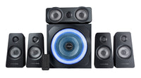 Trust GXT 658 Tytan 5.1 Lautsprecherset 90 W Universal Schwarz 5.1 Kanäle