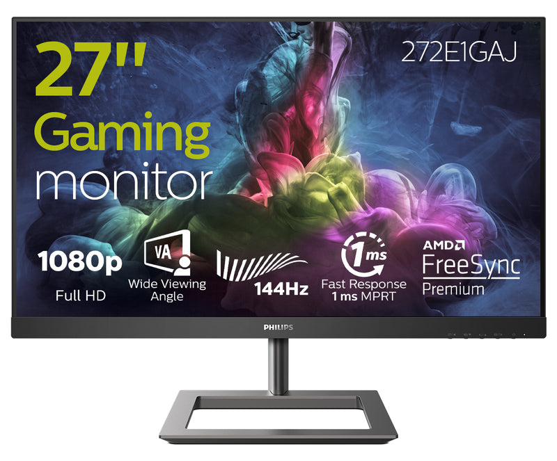 Philips E Line 272E1GAJ/00 Computerbildschirm 68,6 cm (27") 1920 x 1080 Pixel Full HD LCD Schwarz, Chrom