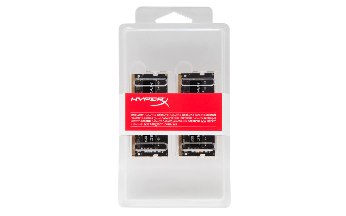 HyperX Impact 16GB DDR4 2400MHz Kit Speichermodul 2 x 8 GB 260-pin SO-DIMM