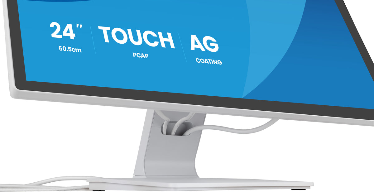 iiyama T2452MSC-W2AG Computerbildschirm 61 cm (24") 1920 x 1080 Pixel Full HD LED Touchscreen Weiß