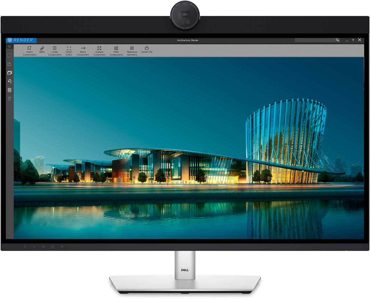 DELL UltraSharp U3224KBA Computerbildschirm 80 cm (31.5") 6144 x 3456 Pixel 6K Ultra HD LCD Schwarz, Silber