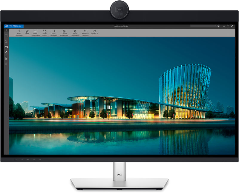DELL UltraSharp U3224KBA Computerbildschirm 80 cm (31.5") 6144 x 3456 Pixel 6K Ultra HD LCD Schwarz, Silber