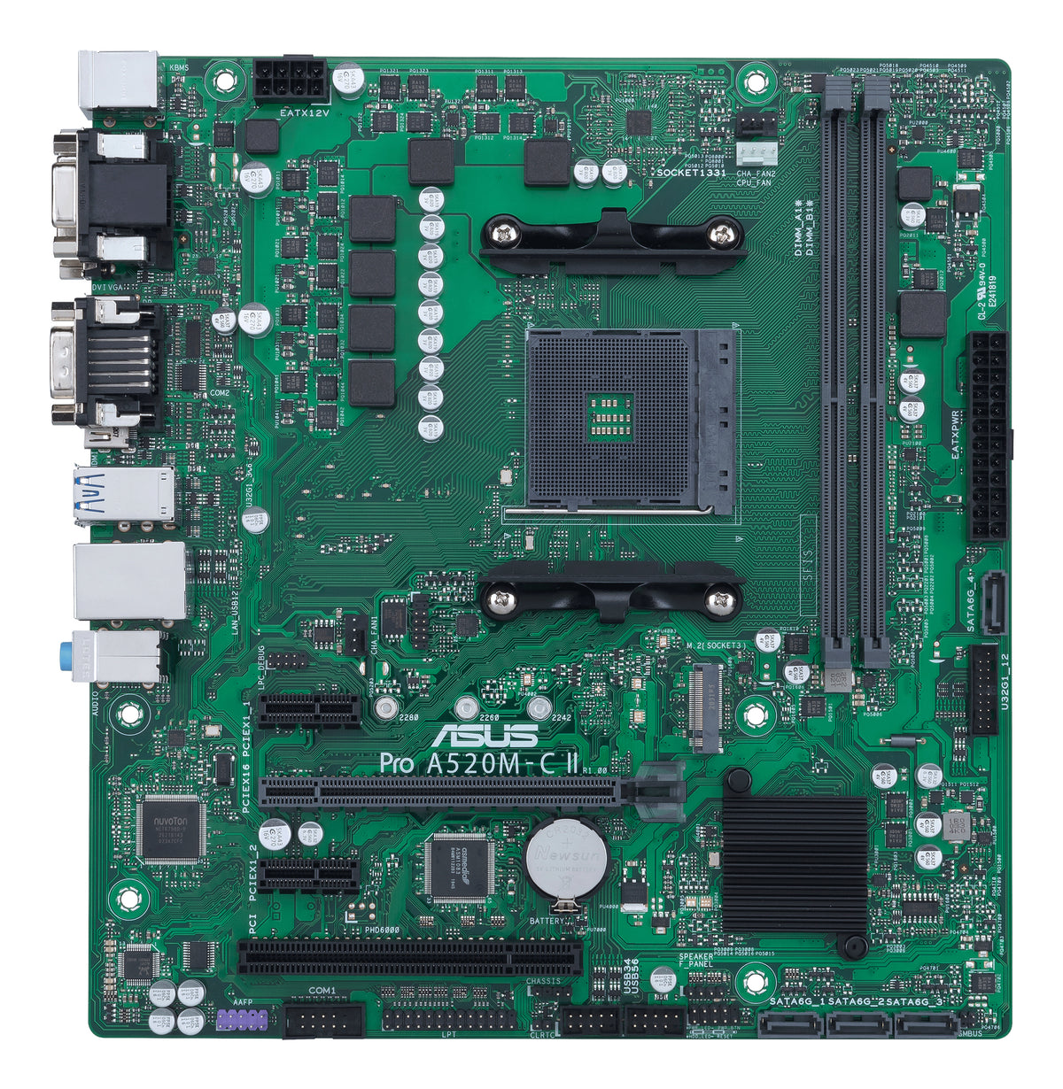 ASUS PRO A520M-C II/CSM AMD A520 Sockel AM4 micro ATX