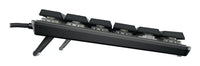 CHERRY KC 500 MX LP TKL Tastatur Heimbüro USB QWERTZ Deutsch Schwarz, Grau