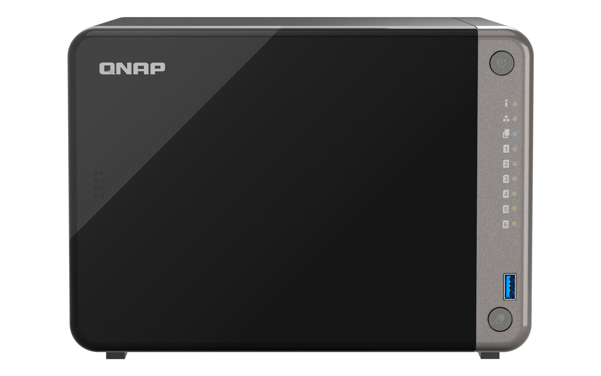 QNAP TS-AI642-8G NAS & Speicherserver Tower ARM Cortex-A76 8 GB Schwarz