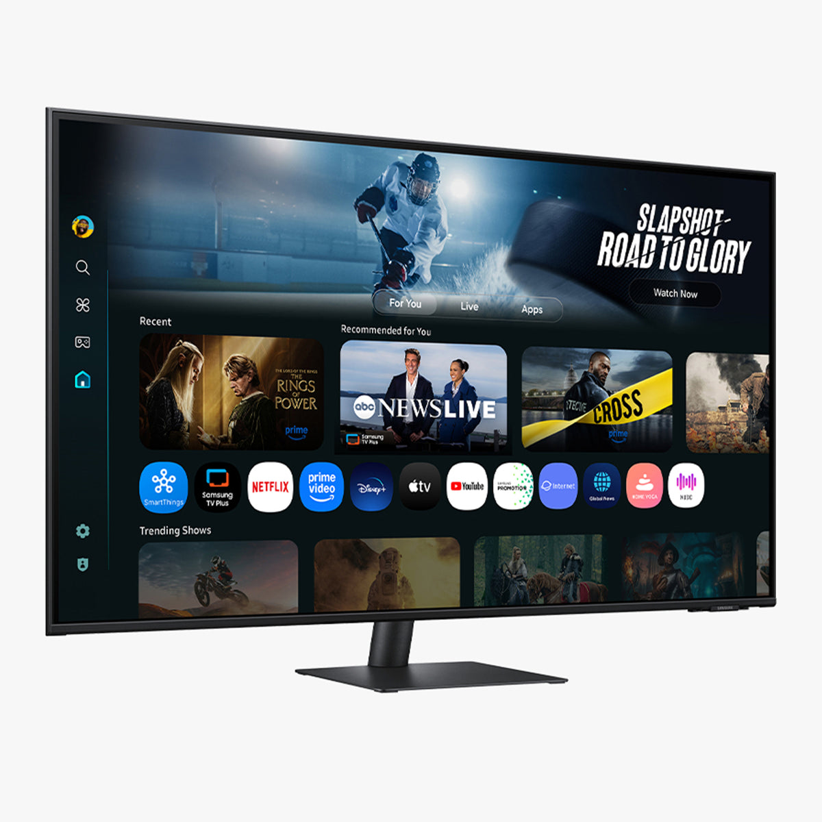 Samsung M7 M70F Computerbildschirm 109,2 cm (43") 3840 x 2160 Pixel 4K Ultra HD LCD Schwarz