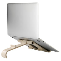 R-Go Tools Laptop- und Tablet-Ständer R-Go Treepod, ergonomisch und modular, verstellbar, biobasiert