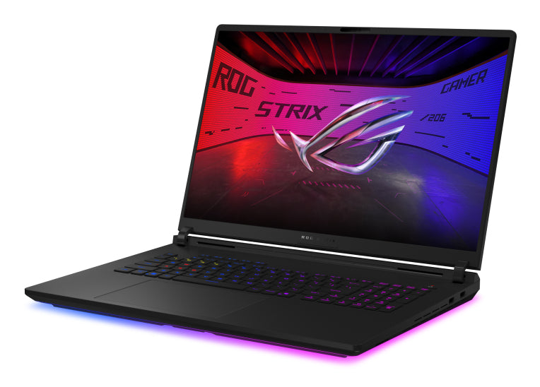 ASUS ROG Strix SCAR 18 G835LXG-TQ480X Intel Core Ultra 9 290HX Plus Laptop 45,7 cm (18") 4K Ultra HD 64 GB DDR5-SDRAM 2 TB SSD NVIDIA GeForce RTX 5090 Wi-Fi 7 (802.11be) Windows 11 Pro Schwarz