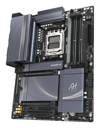 GIGABYTE B850 AI TOP Motherboard - AMD Ryzen 9000 Series CPUs, 16+2+2 Phasen Digital VRM, bis zu 8600MHz DDR5 (OC), 2xPCIe 5.0 + 1xPCIe 4.0 M.2, 10 GbE LAN, WIFI 7, USB 3.2 Gen 2x2