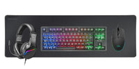 Mars Gaming MCPRGB3FR Tastatur Maus enthalten USB Französisch Schwarz