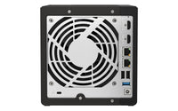 QNAP QVP-41C NAS & Speicherserver Tower Intel® Celeron® J6412 8 GB DDR4 0 TB Schwarz