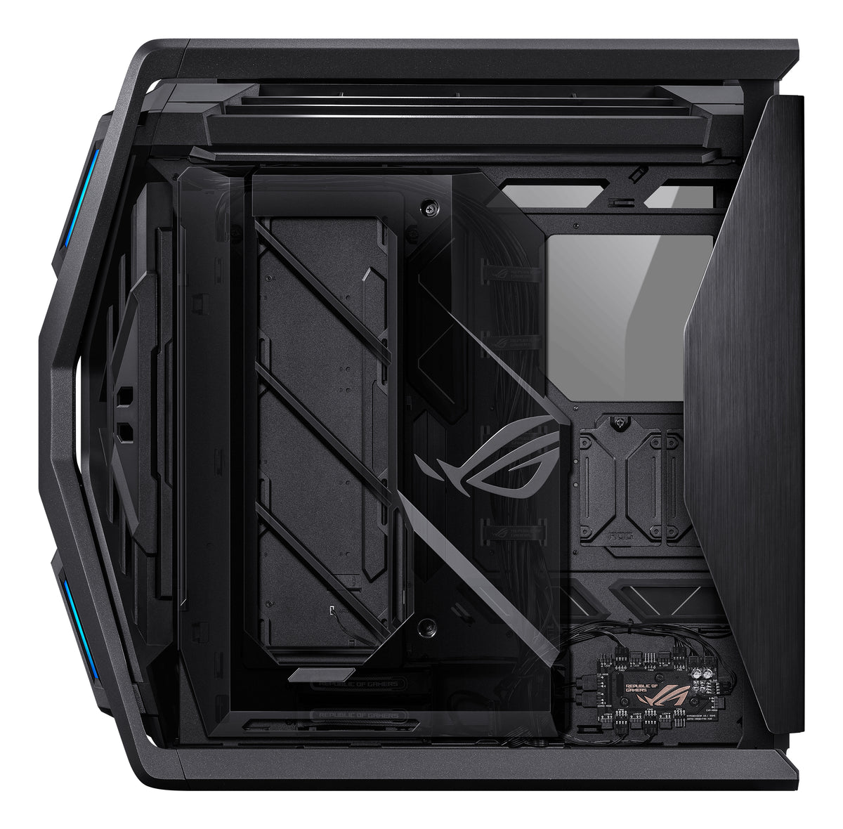 ASUS ROG Hyperion GR701 BTF Edition Tower Schwarz, Transparent