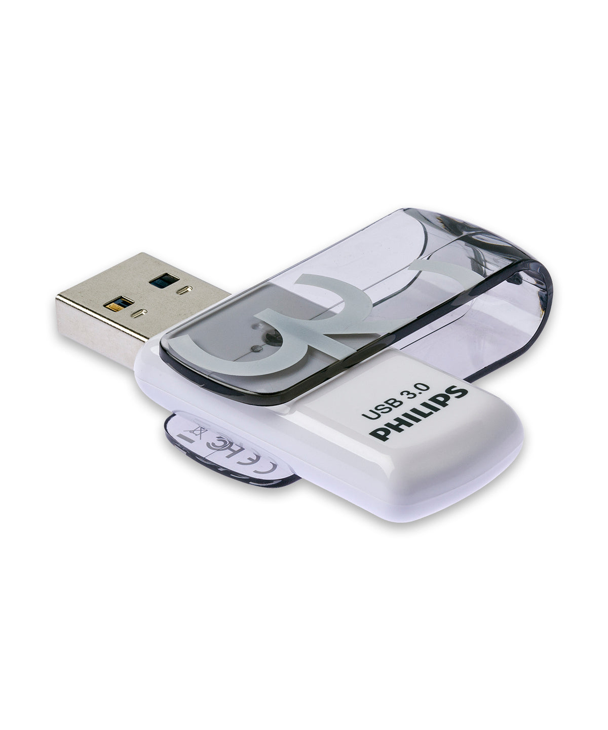 Philips Vivid USB-Stick 64 GB USB Typ-A 3.2 Gen 1 (3.1 Gen 1) Grau, Weiß
