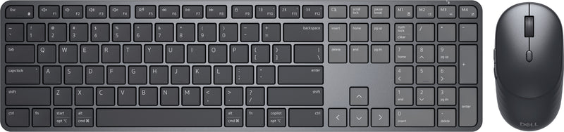 DELL Pro 7 Slim KM726 Tastatur Maus enthalten Heimbüro RF Wireless + Bluetooth QWERTY Italienisch Schwarz
