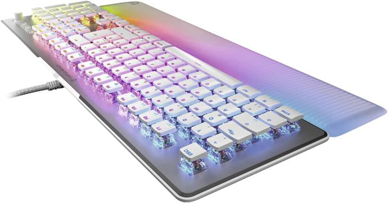 Turtle Beach Vulcan II Max Tastatur Gaming USB Deutsch Weiß