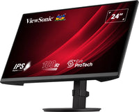 Viewsonic VA VA2408-HDJ Computerbildschirm 61 cm (24") 1920 x 1080 Pixel Full HD LED Schwarz