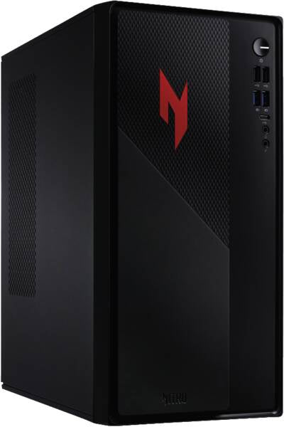 Acer NITRO 20 N20 Intel Core 5 210H 16 GB DDR4-SDRAM 512 GB SSD NVIDIA GeForce RTX 5060 Windows 11 Home Desktop PC Schwarz