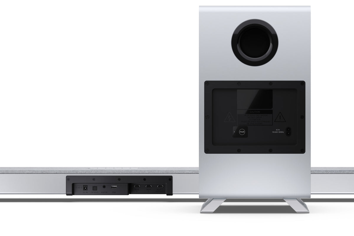 Sharp HT-SBW55121(SL) Soundbar-Lautsprecher Silber 5.1.2 Kanäle 212 W