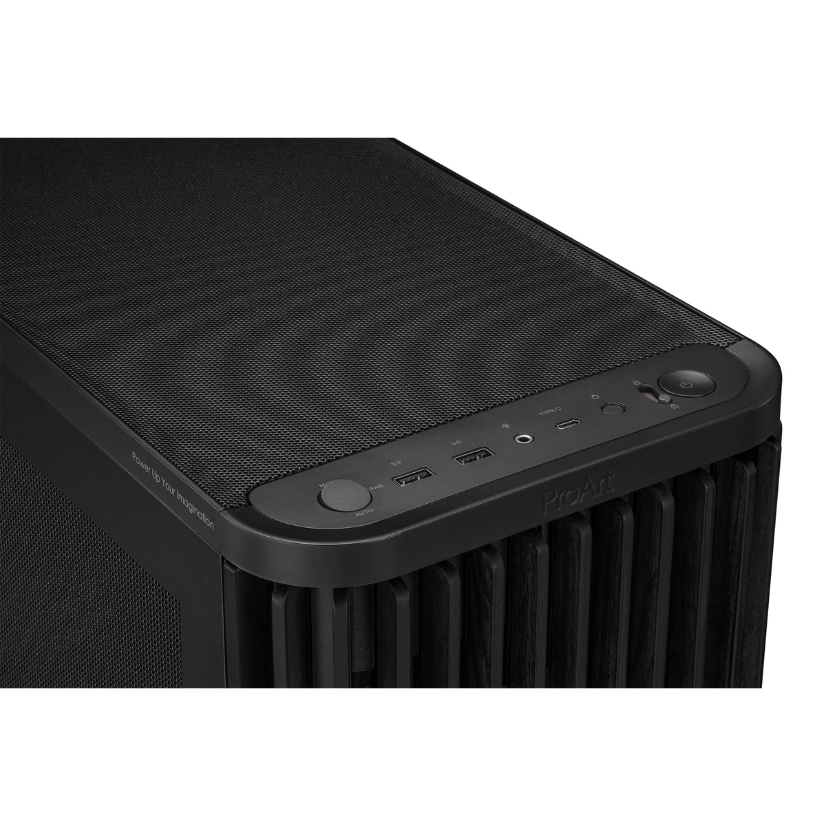 ASUS ProArt PA401 Wood Edition Mesh Panel Schwarz