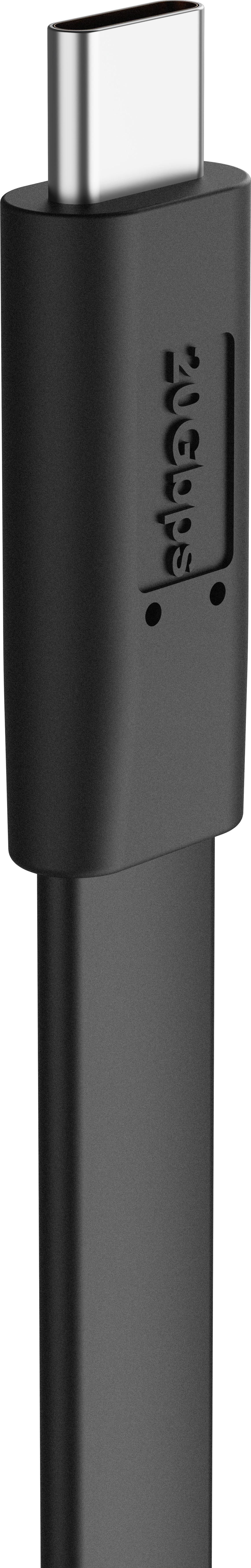 MSI DATAMAG 20GBPS 2TB Externes Solid State Drive USB Typ-C USB 3.2 Gen 2x2 Schwarz