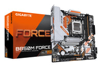 GIGABYTE B850M FORCE Mainboard – Unterstützt AMD Ryzen 9000 Serie Prozessoren, 8+2+2 Phasen Digital-VRM, bis zu 9600 MHz DDR5 (OC), 1 x PCIe 5.0 M.2 + 2 x PCIe 4.0 M.2, 2.5 GbE LAN, USB 3.2 Gen 2
