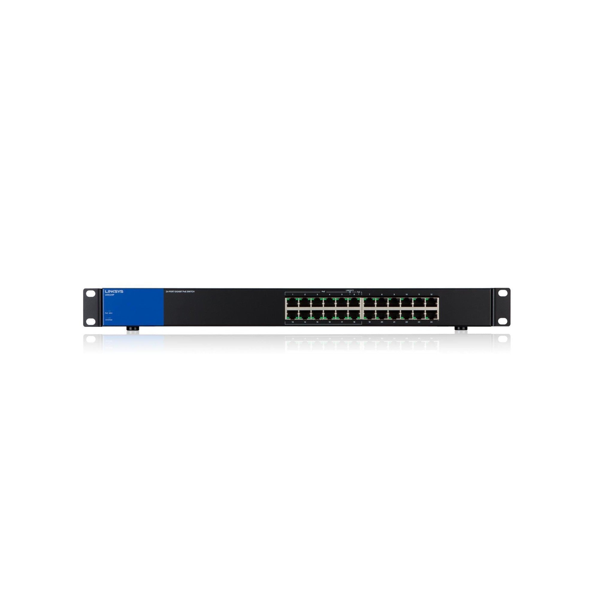 Linksys LGS124P-EU: 24 P PoE Desktop Switch