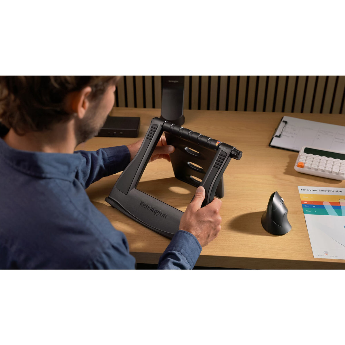 Kensington SmartFit Easy Riser Laptopständer — Schwarz