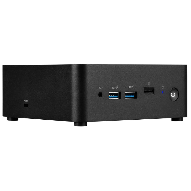 MSI Cubi NUC 1MG-019DE Intel Core 7 150U 16 GB DDR5-SDRAM 512 GB SSD Windows 11 Pro Mini PC Mini-PC Schwarz