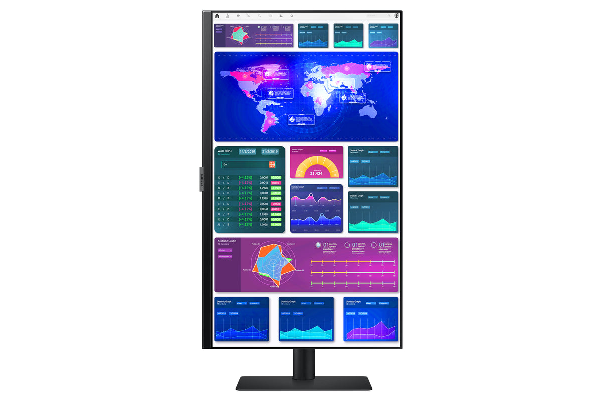 Samsung S60UA Computerbildschirm 68,6 cm (27") 2560 x 1440 Pixel Quad HD LCD Schwarz
