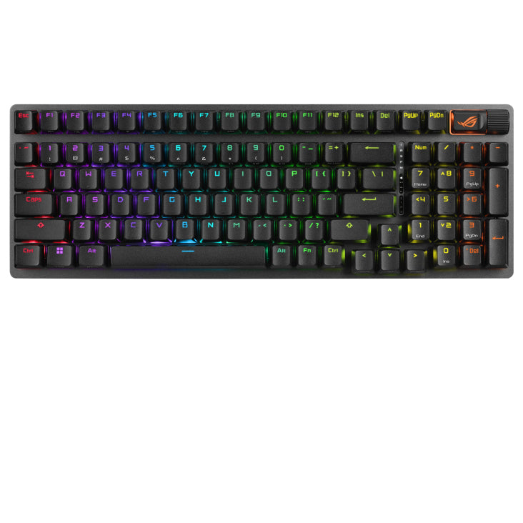 ASUS ROG Strix Scope II 96 Wireless Tastatur Gaming USB + RF Wireless + Bluetooth AZERTY Französisch Schwarz