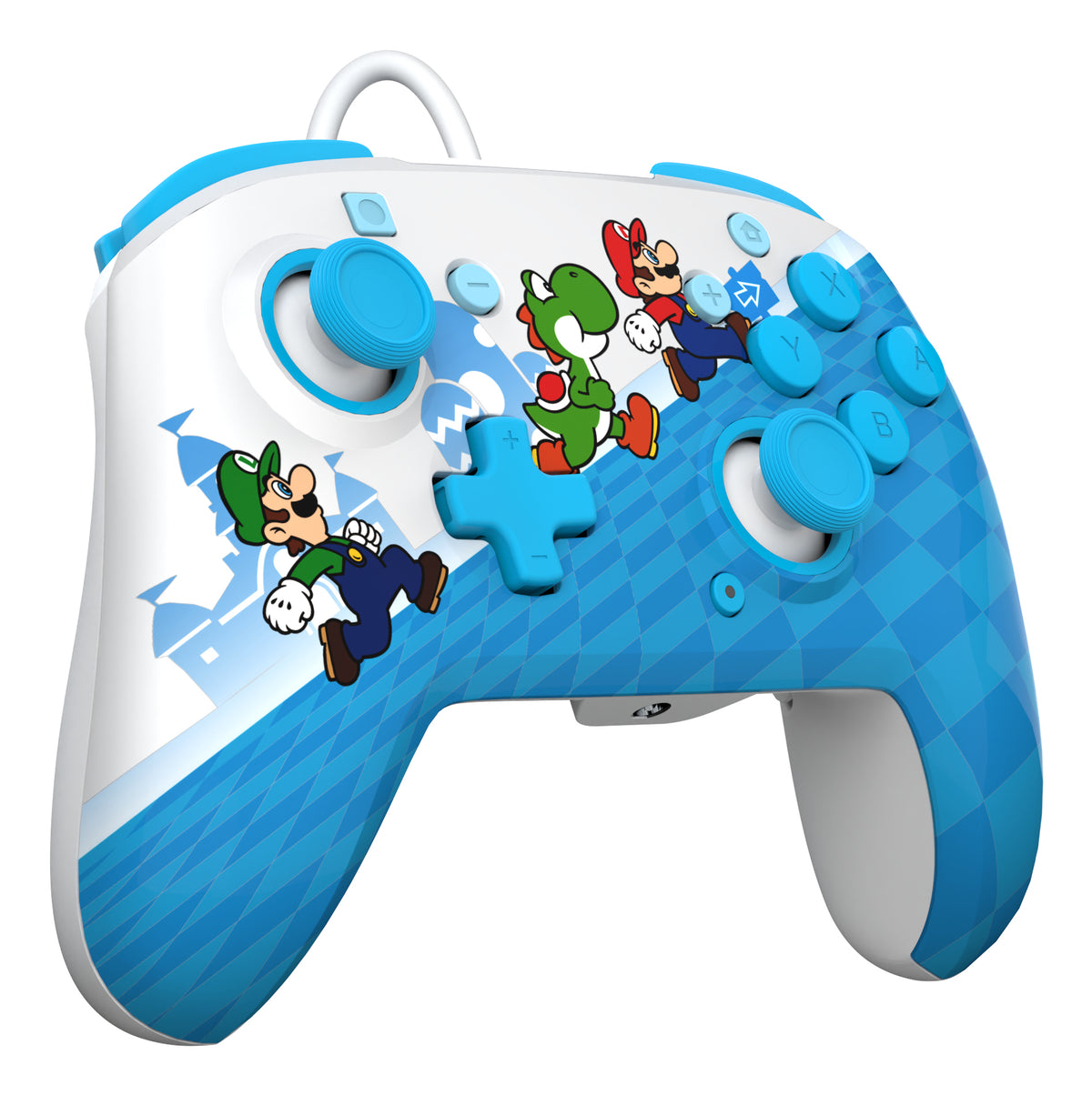 PDP Rematch: Mario Escape Mehrfarbig USB Gamepad Analog / Digital Nintendo Switch, Nintendo Switch Lite, Nintendo Switch OLED