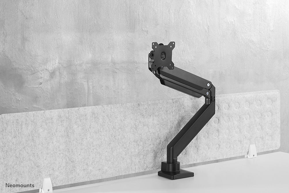 Neomounts NM-D775BLACKPLUS Monitorarm 10-49" - Gasfeder - Topfix - 180°-Stopp