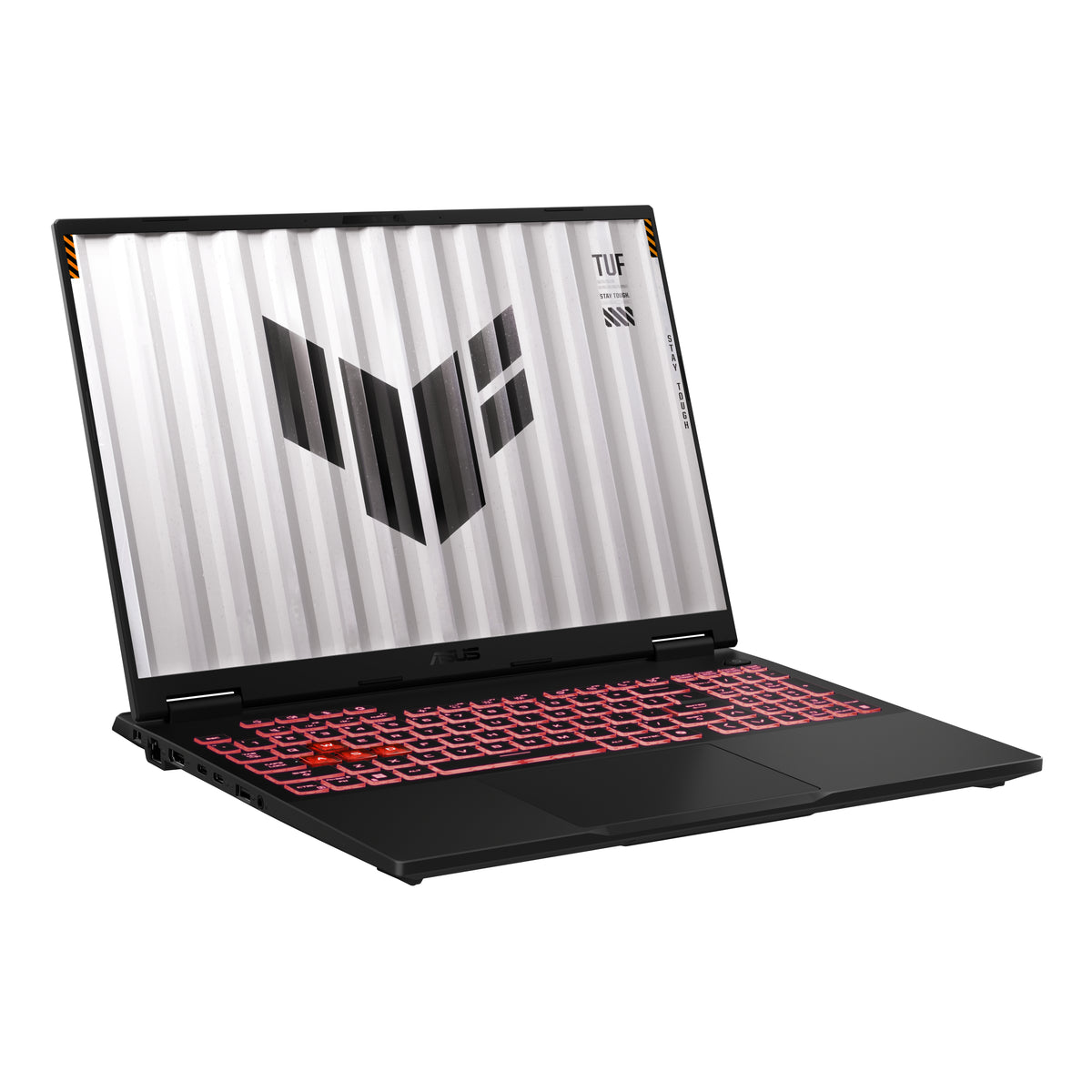 ASUS TUF Gaming A16 FA608WI-QT010W AMD Ryzen AI 9 370 Laptop 40,6 cm (16") WQXGA 16 GB LPDDR5x-SDRAM 1 TB SSD NVIDIA GeForce RTX 4070 Wi-Fi 6E (802.11ax) Windows 11 Home Deutsch Schwarz, Grau