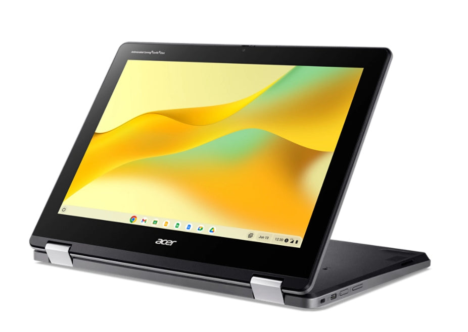 Acer Chromebook R856LT-TCO-C2NK N100 30,5 cm (12") Touchscreen HD+ 8 GB LPDDR5-SDRAM 64 GB eMMC Wi-Fi 6E (802.11ax) ChromeOS Schwarz QWERTZ Deutsch