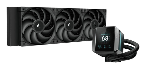 DeepCool MYSTIQUE 360 Prozessor All-in-One-Flüssigkeitskühler 12 cm Schwarz 1 Stück(e)