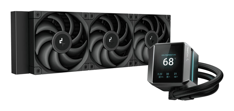 DeepCool MYSTIQUE 360 Prozessor All-in-One-Flüssigkeitskühler 12 cm Schwarz 1 Stück(e)