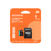 ADATA AUSDX1TUI3V30SA2-RA1 Speicherkarte 1 TB MicroSDXC UHS-I Klasse 10