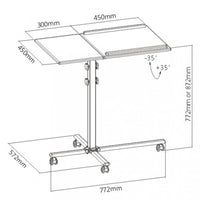 Techly ICA-TB TPM-2 laptop-ständer Schwarz, Silber
