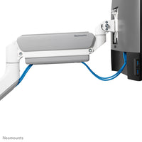 Neomounts DS70-450WH1 Monitorarm 17-42" - Gasfeder - Topfix - 180°-Stopp