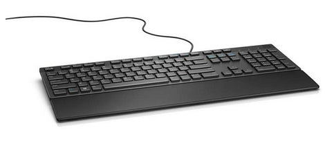 DELL kabelgebundene Tastatur – KB216 - nordisch (QWERTY) - schwarz