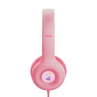Trust Nouna Kopfhörer Kabelgebunden Kopfband Anrufe/Musik Pink